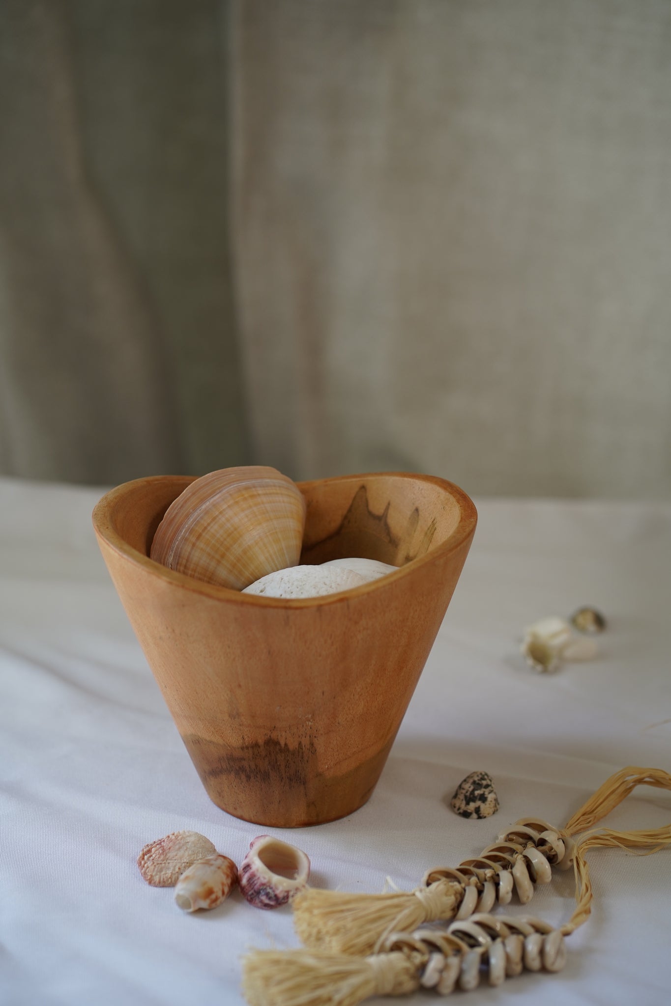 Large Suar Wood Salad Bowl & Servers Teak Set