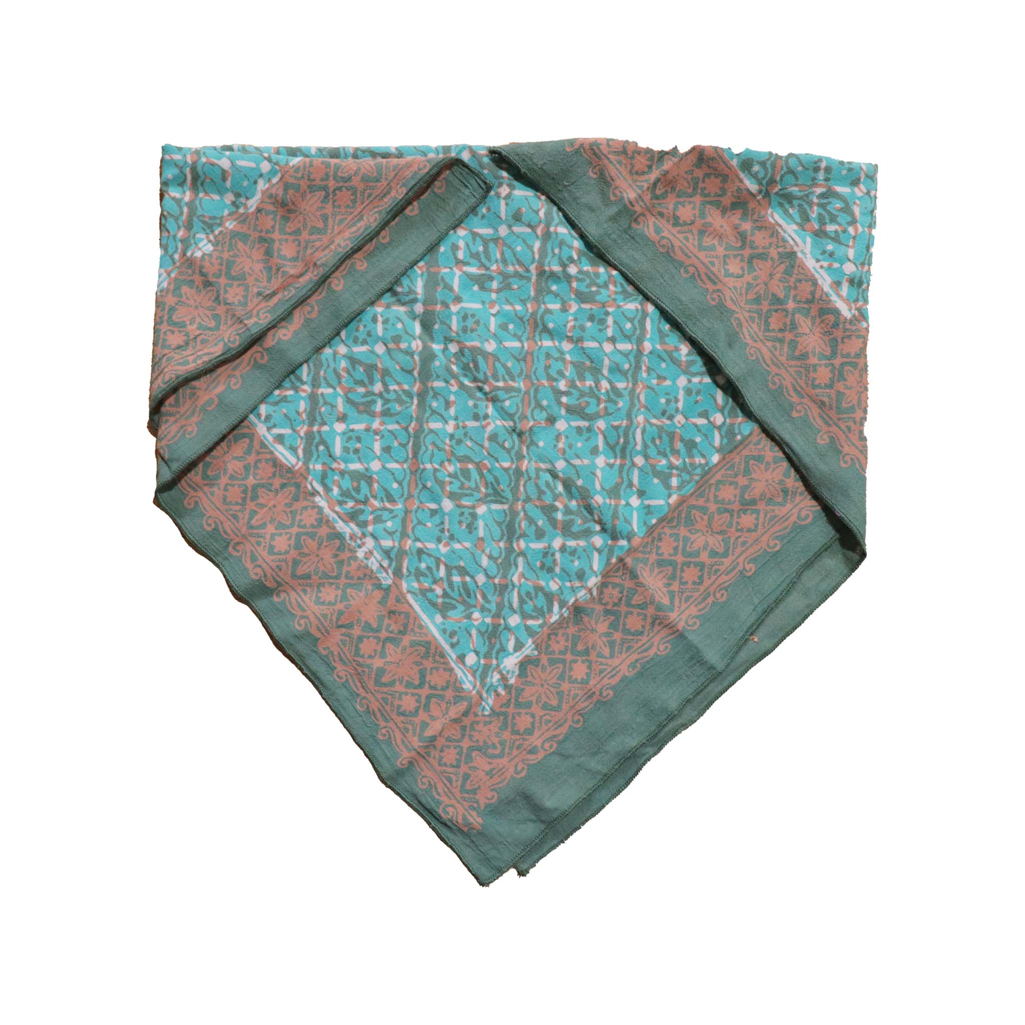 Kasih_Coop_Batik_Bandana_Leaf_Grid_Green1