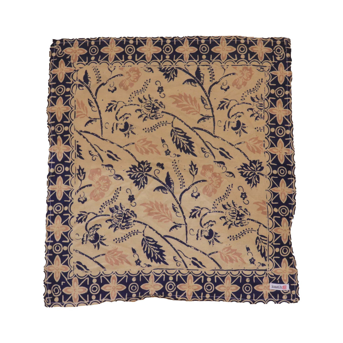 Batik Bandana Passion Fruit, Hand-dyed handmade batik, hand-drawn hair ...