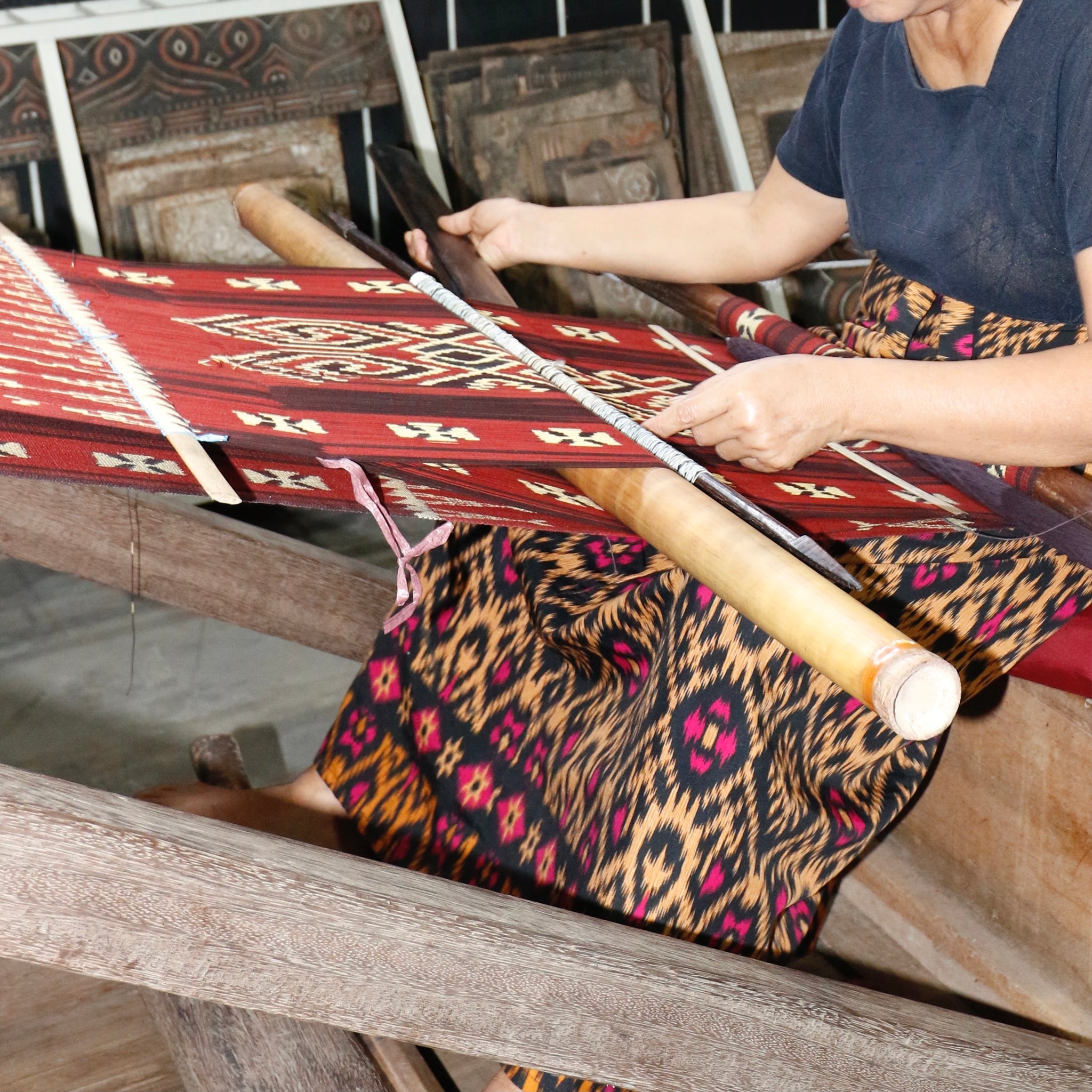 Ikat blanket discount